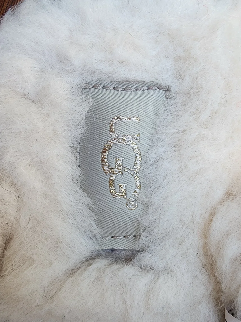 UGG Scuffette II Metallic Sparkle Gold Slippers Size [6]